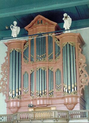 Proper-orgel na de ombouw van 1972